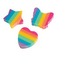 Rainbow Design Erasers Assortment